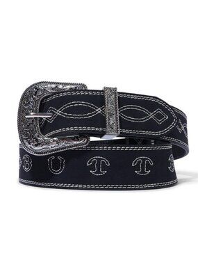 BUTTER GOODS Unisex Bronco Belt in Black